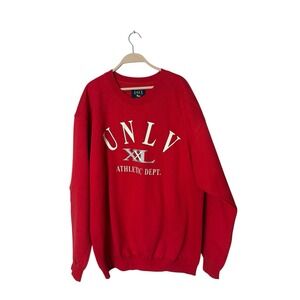 Vintage 90s UNLV Runnin Rebels Sweatshirt Mens XL‎ Galt Sand Crewneck Distressed